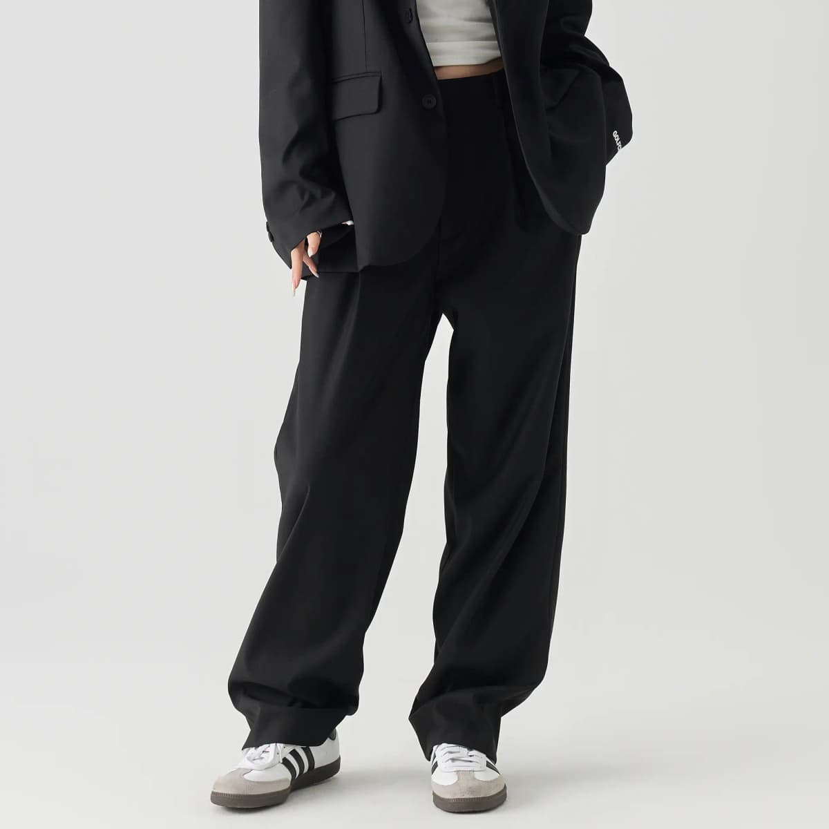 GOLFCROSS Düz Paça Unisex Şalvar 4