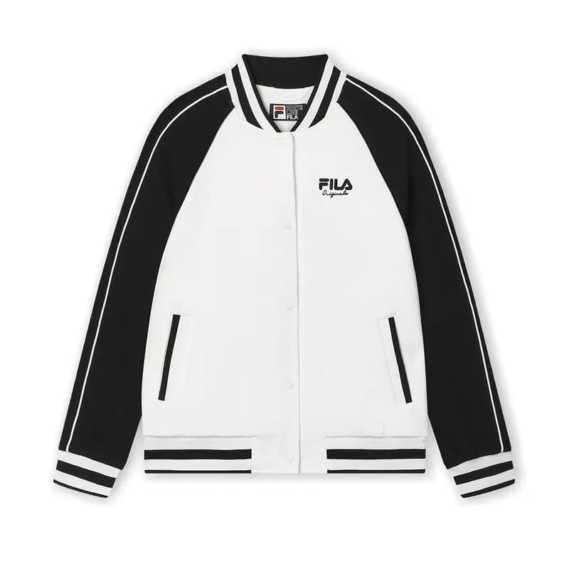 FILA Qadın Baseball Gödəkçəsi Ağ