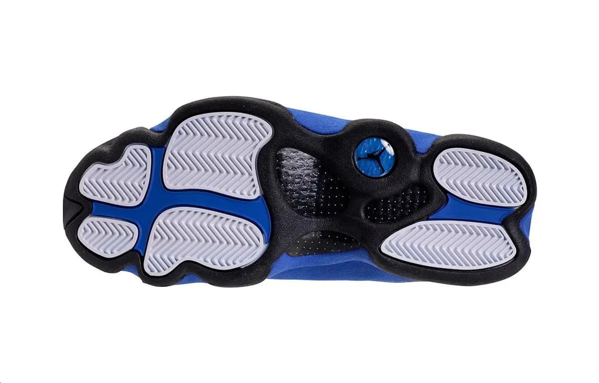 Jordan 13 Retro White Hyper Royal Black PS 5