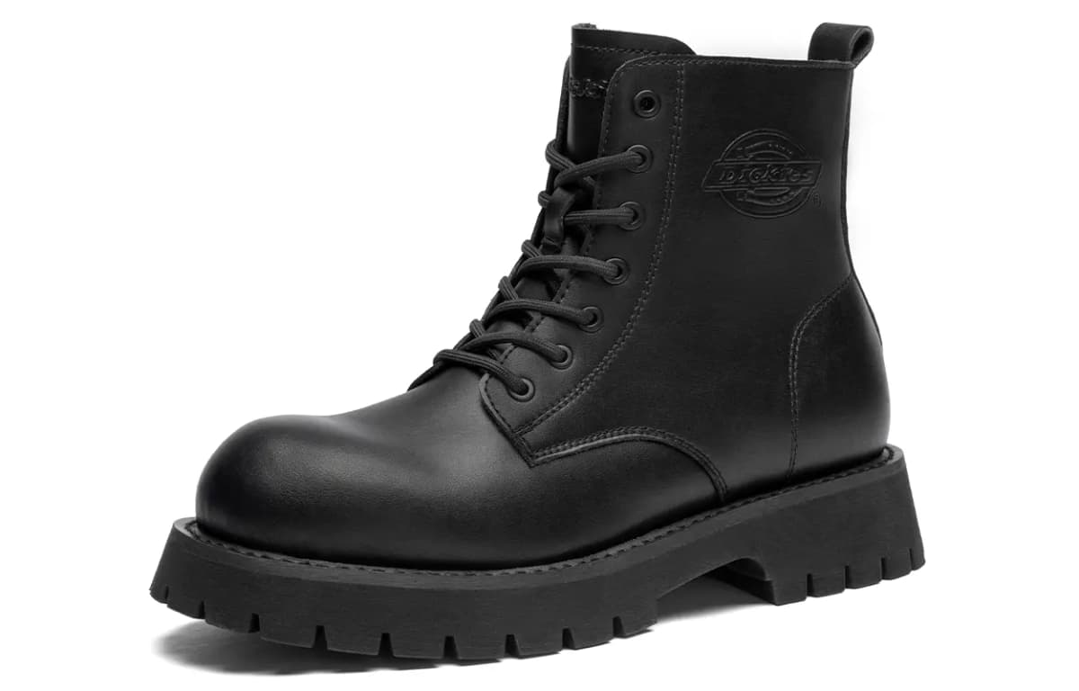 Dickies 14cm Martin Kişi Çəkmələri Qara 2
