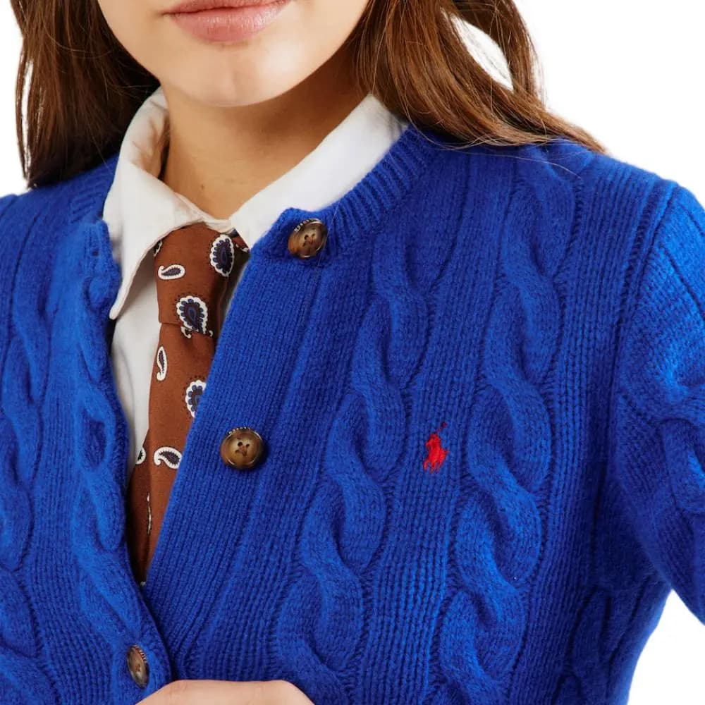 Polo Ralph Lauren Qadın Sviteri Mavi 4
