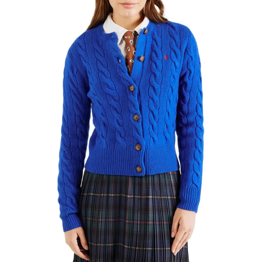 Polo Ralph Lauren Qadın Sviteri Mavi 3