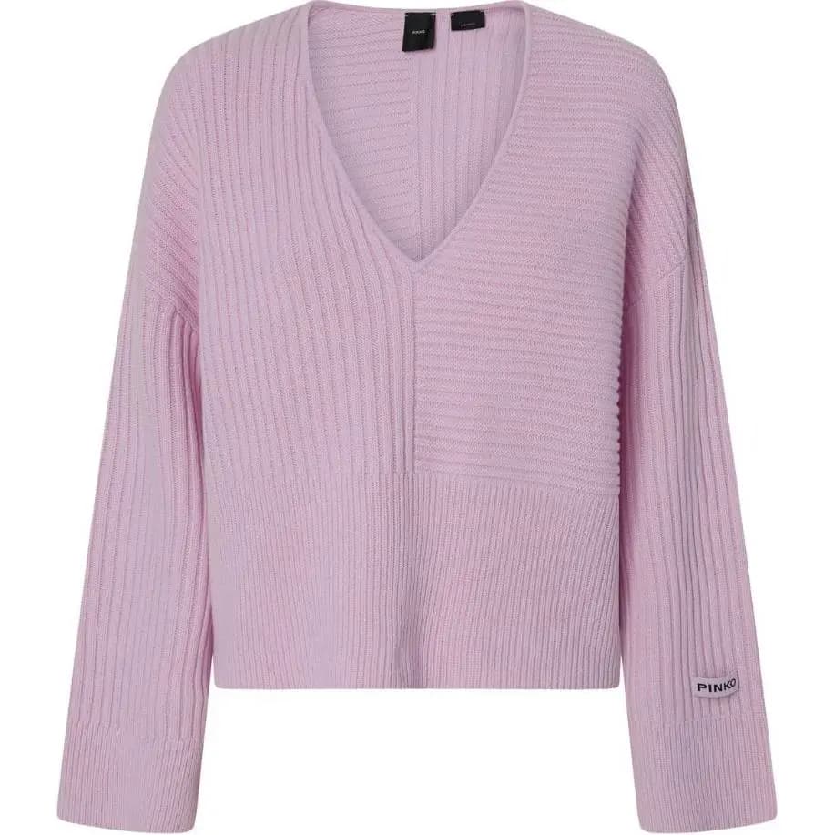 PINKO Ribbed Sviter