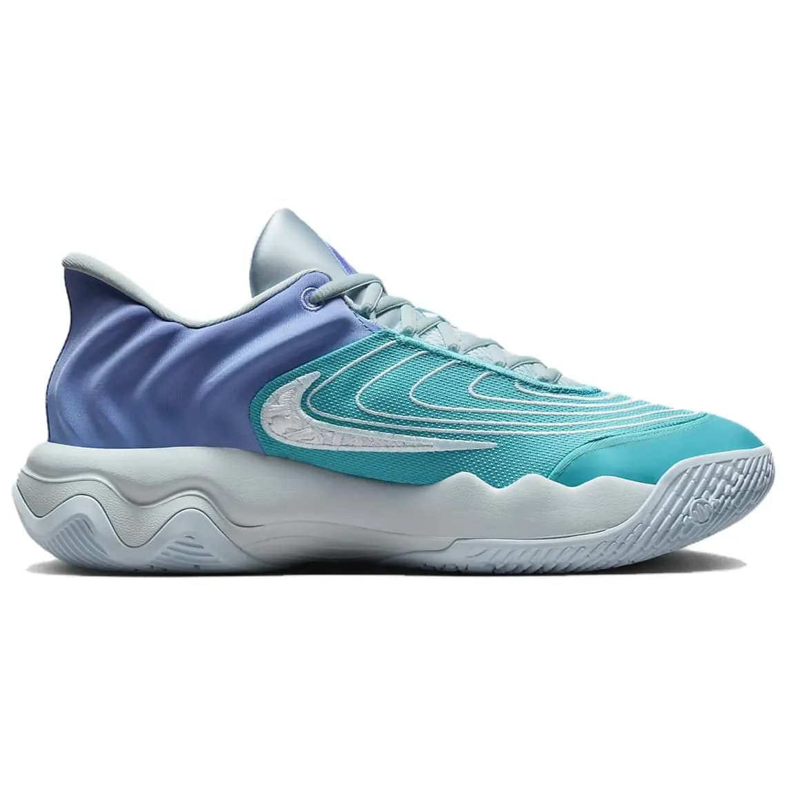 Nike Giannis Immortality 4 EP Kişi Basketbol Ayaqqabısı Mavi/Yaşıl 2