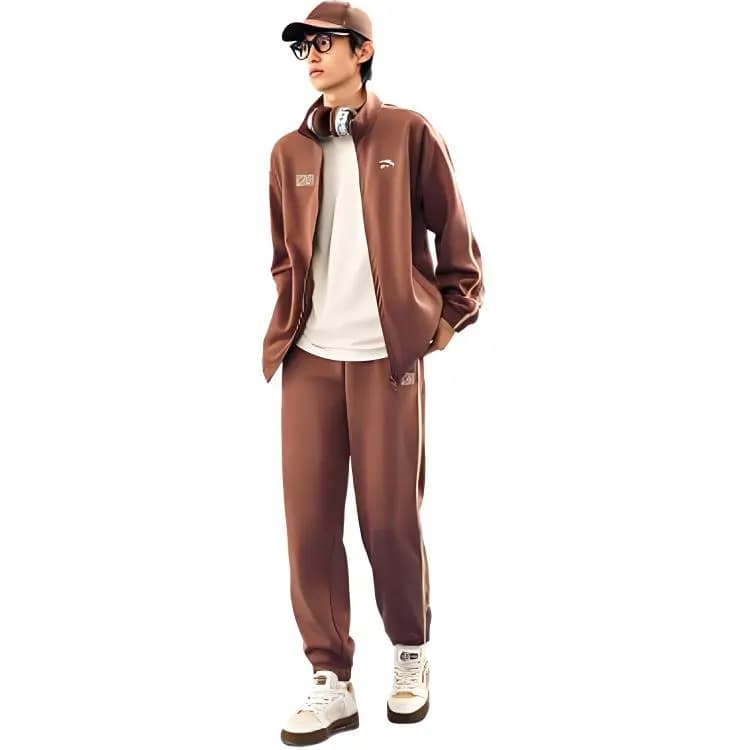 ANTA Sports Life Collection Casual Sportswear Men Caramel Card 3