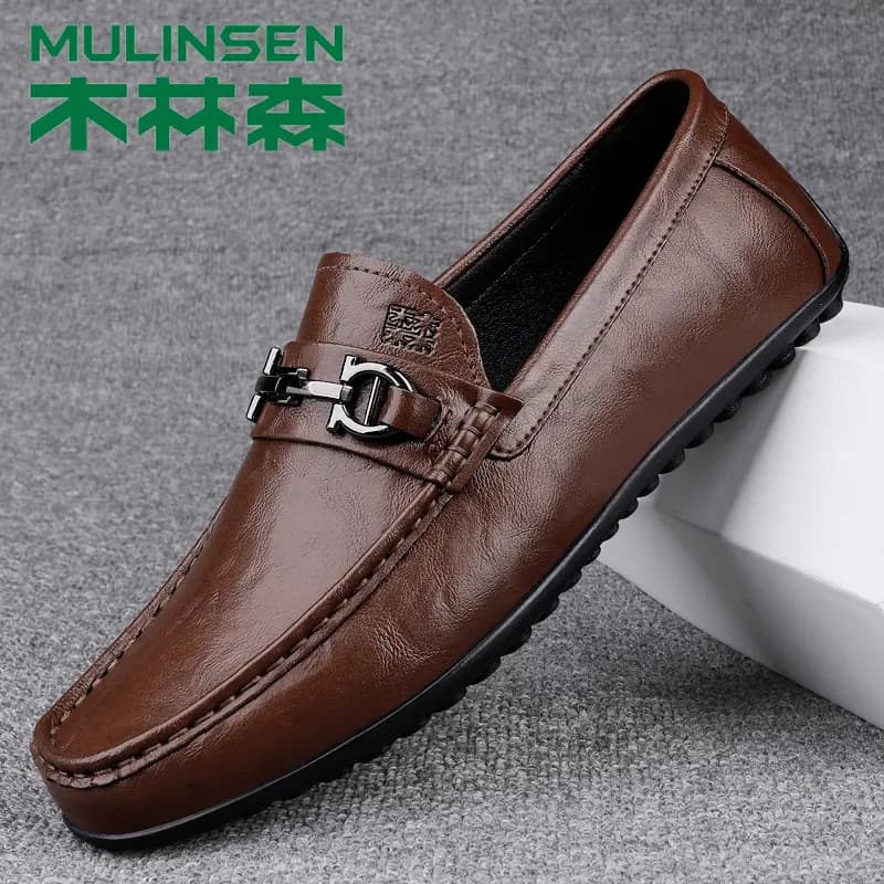 Mulinsen Dəri Kişi Loafer Ayaqqabısı 12