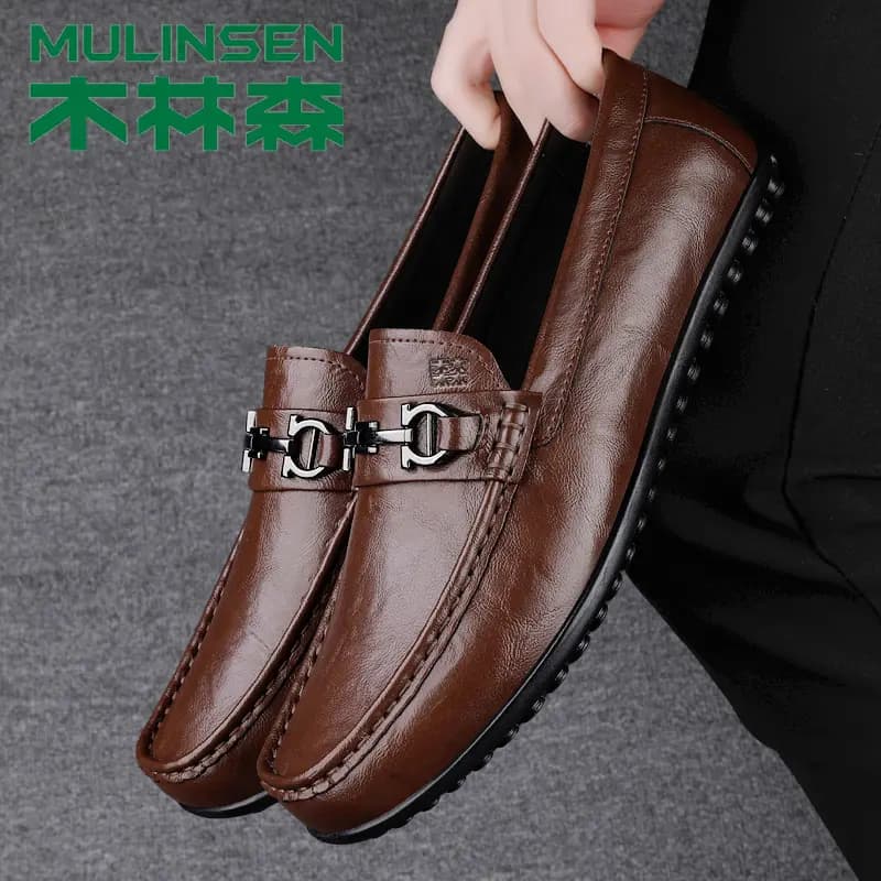 Mulinsen Dəri Kişi Loafer Ayaqqabısı 13