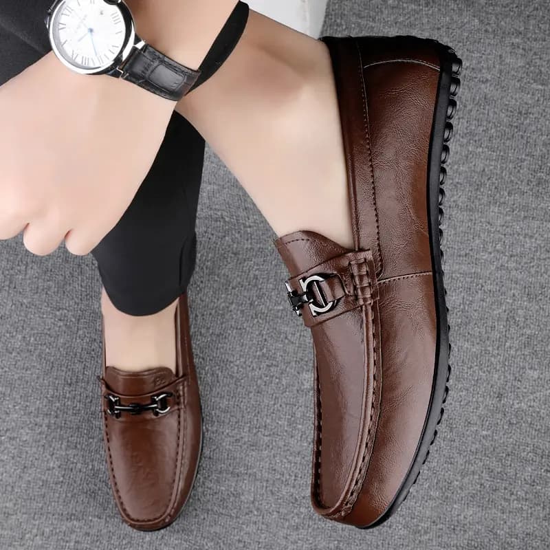 Mulinsen Dəri Kişi Loafer Ayaqqabısı 16