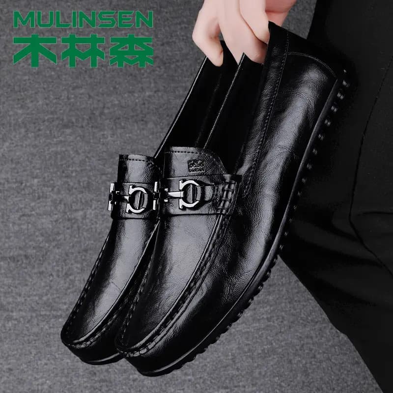 Mulinsen Dəri Kişi Loafer Ayaqqabısı 4