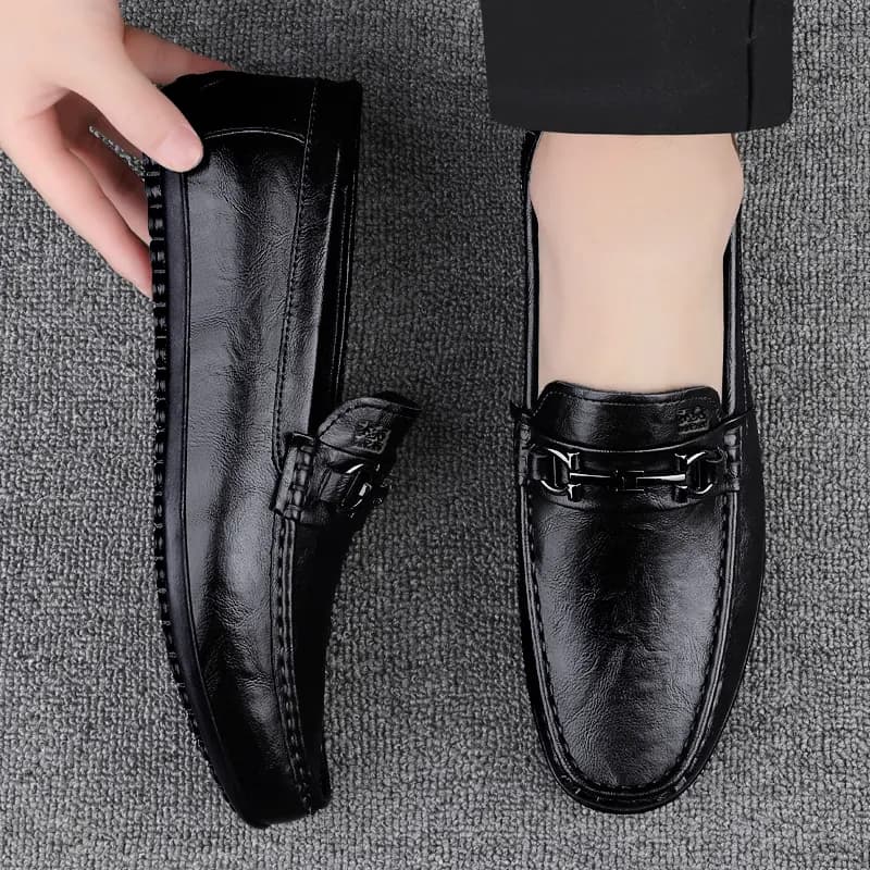 Mulinsen Dəri Kişi Loafer Ayaqqabısı 8