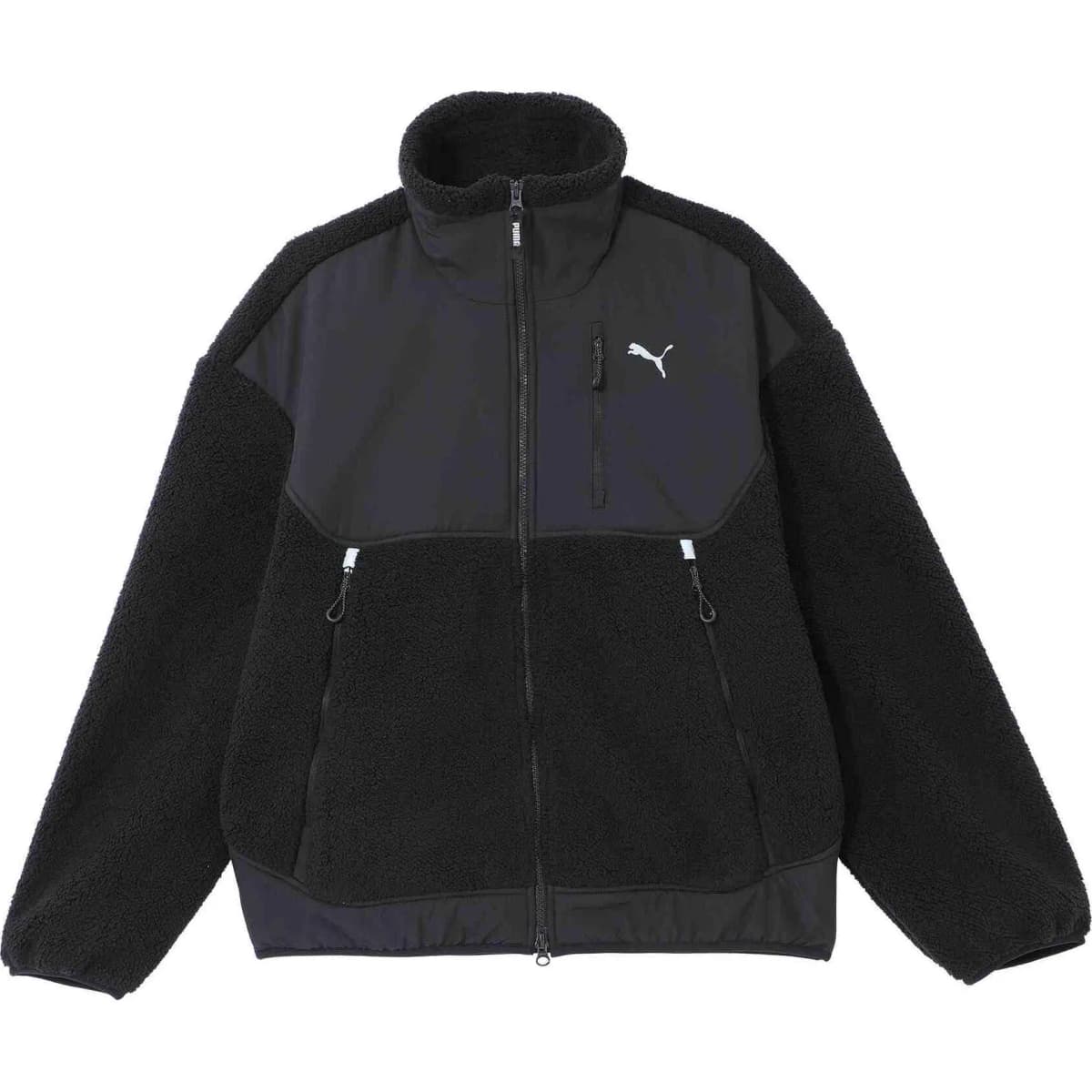 PUMA WINTERIZED Velvet-feel Coat Unisex Black