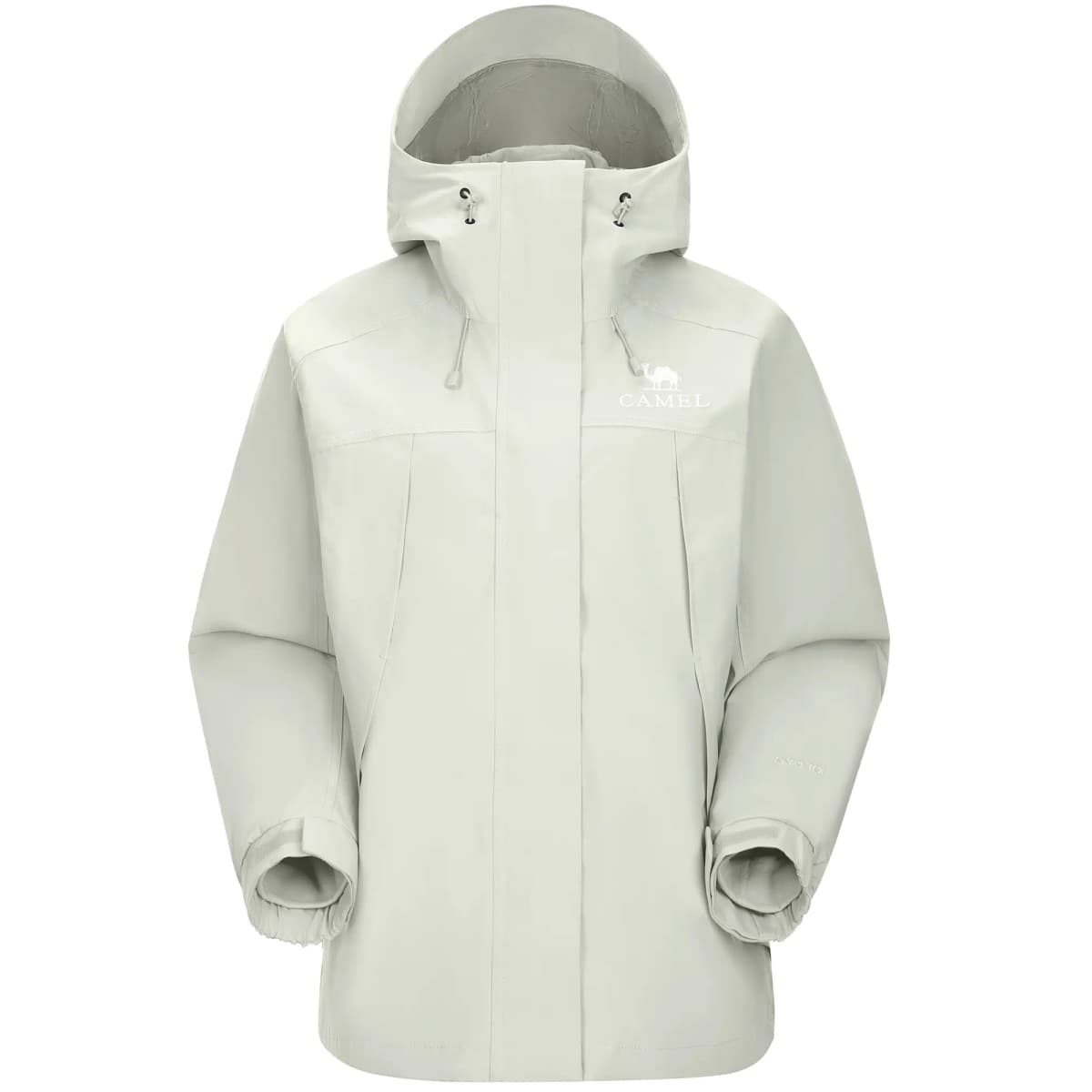 CAMEL All-Weather Series Outdoor Solid Windproof Hooded Reversible Short Anti-Static Fleece Liner 3-in-1 Jacket Women's 10
