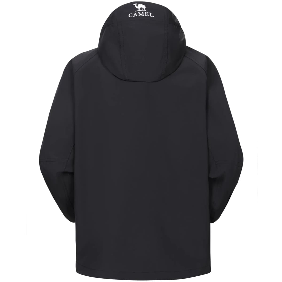 CAMEL All-Weather Series Outdoor Solid Windproof Hooded Reversible Short Anti-Static Fleece Liner 3-in-1 Jacket Women's 3