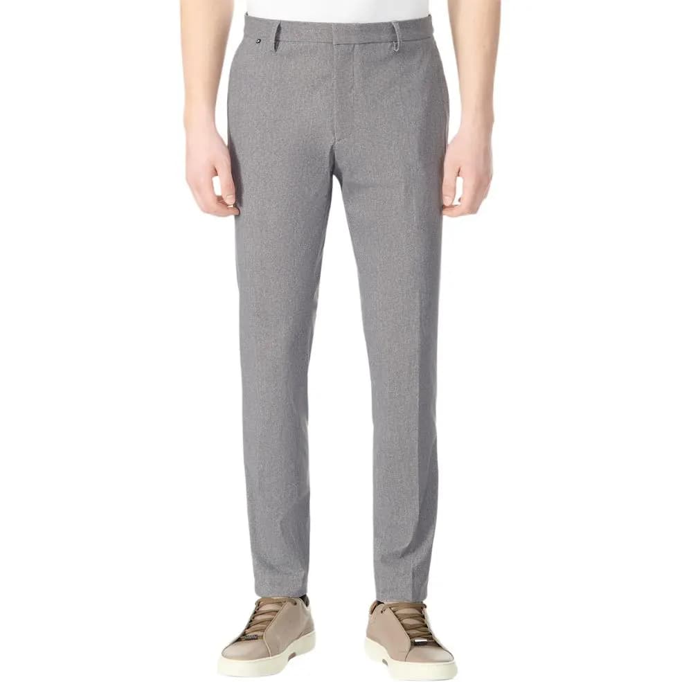 HUGO BOSS Check print Tailored Trousers 4