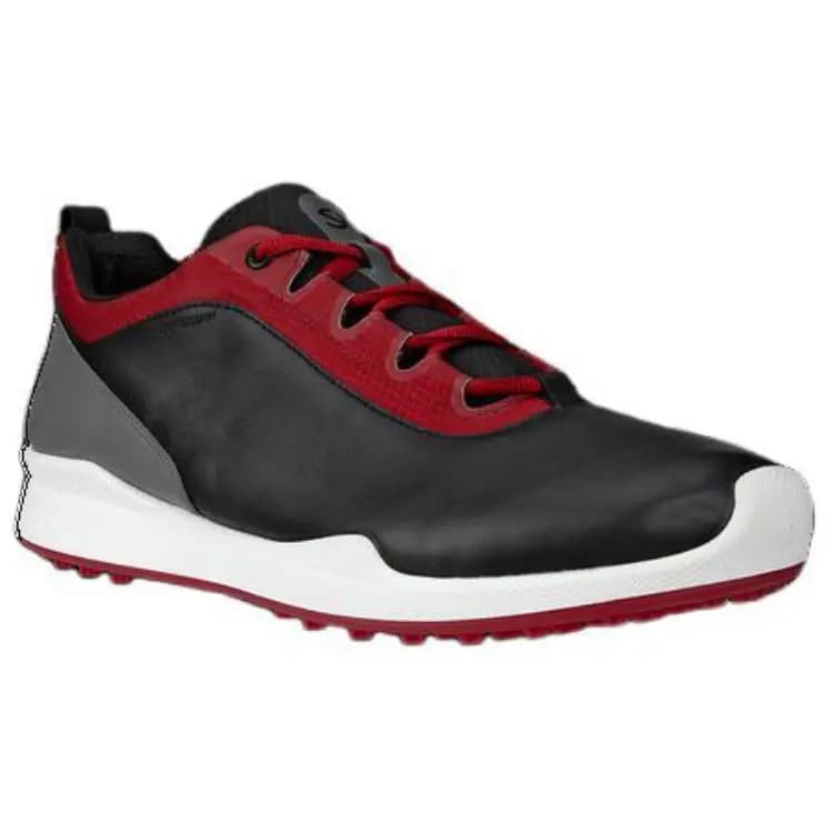 ecco Golf Biom Hybrid Kişi Golf Ayaqqabısı Qara/Qırmızı 4