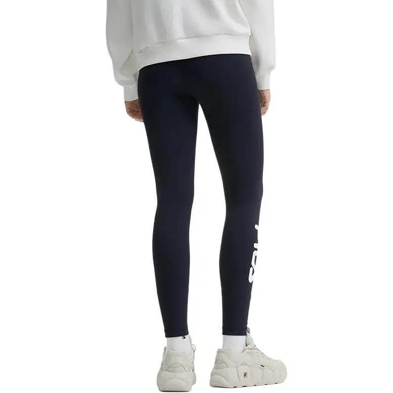 FILA ORIGINALE Athletic Casual Versatile Knit Leggings Women's Legend Blue 3