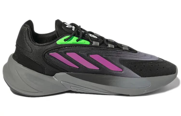 Adidas Originals Ozelia Qara/Bənövşəyi/Yaşıl 2