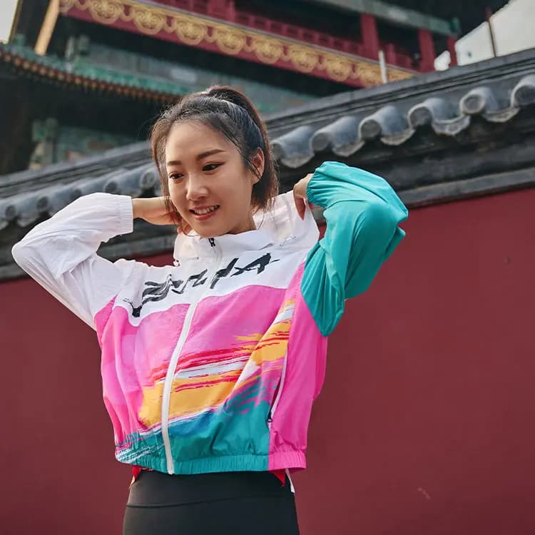 BMAI Trench Coat Jacket Women's Spirit Lotus Reborn 3
