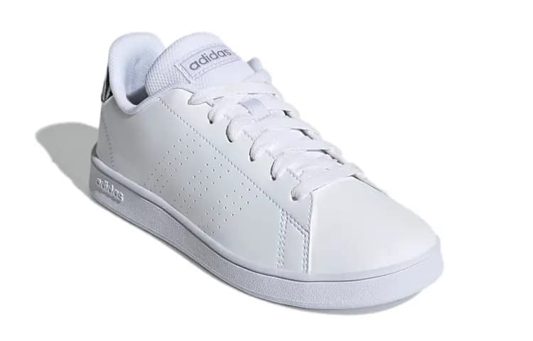 Adidas Neo ADVANTAGE Abrasion Resistant Low Top Kids' Skateboarding Shoes Snow Kids' 3