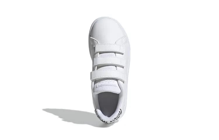 BP Toddler adidas Neo Advantage Uşaq İdman Ayaqqabısı Ağ/Qara 4
