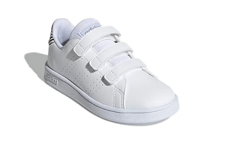 BP Toddler adidas Neo Advantage Uşaq İdman Ayaqqabısı Ağ/Qara 3