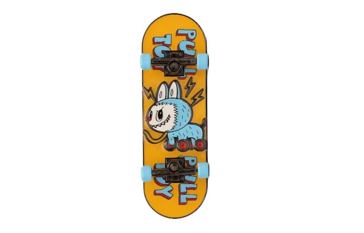POP MART Elf Toy Collection Labubu The Monsters Fingerboard Badge Badges