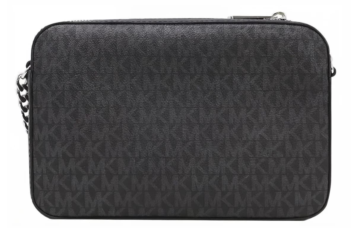 MICHAEL KORS Dəri Kamera Çantası Qadın Qara 3