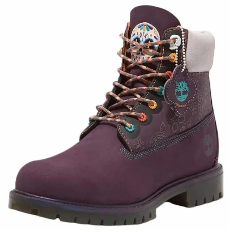 Timberland Kişi Boğazlı Çəkmə Tünd Bənövşəyi 2