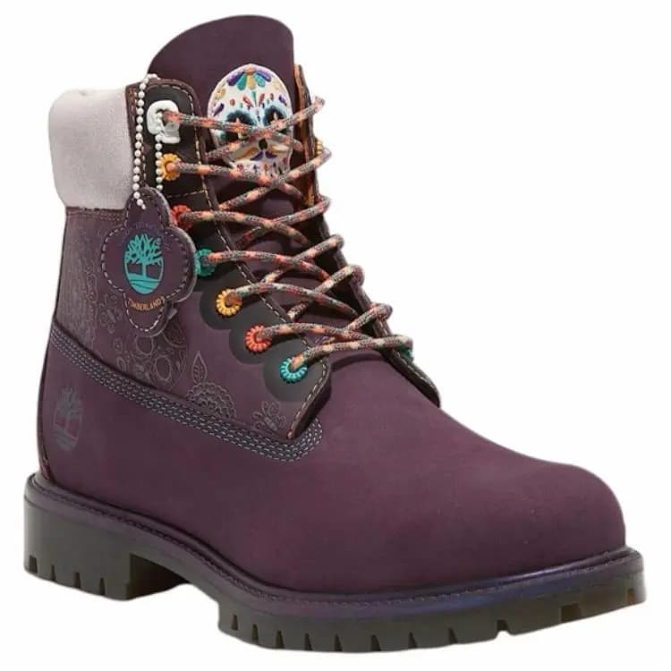 Timberland Kişi Boğazlı Çəkmə Tünd Bənövşəyi 3