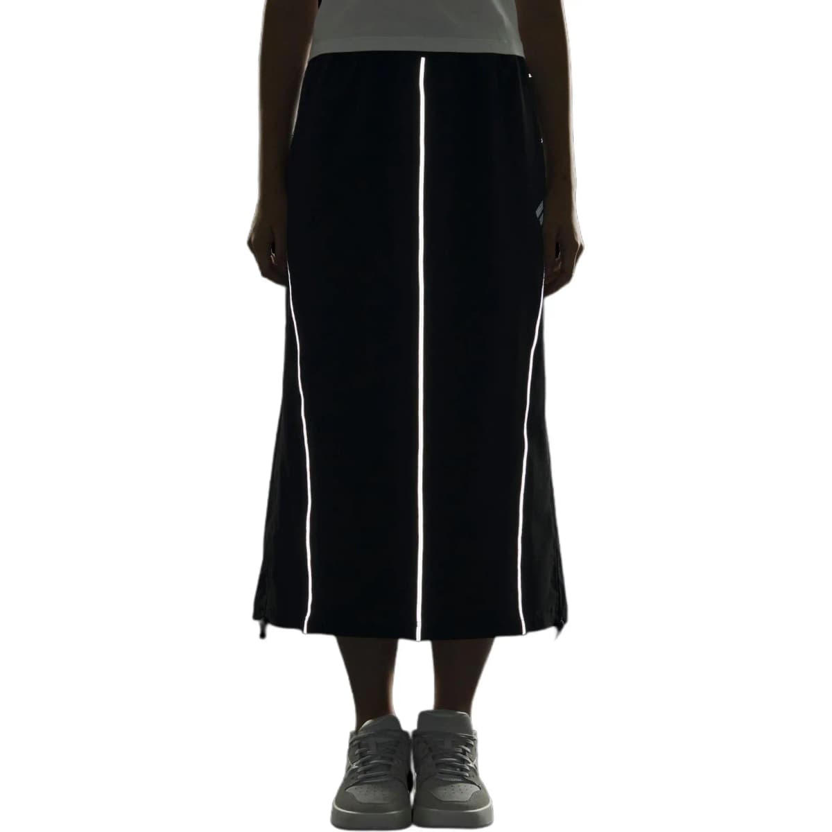 adidas FUSTL W P SKIRT Qadın Uzun Ətək Qara 4