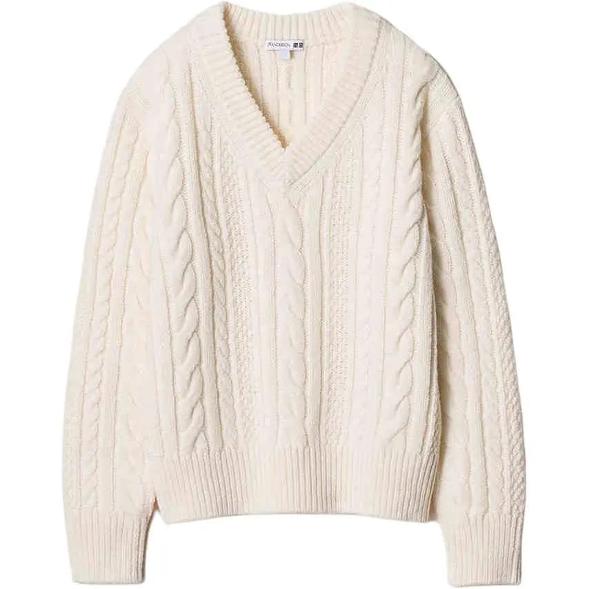 Jw Anderson X UNIQLO JWANDERSON Qadın Cemper Fil Dişi