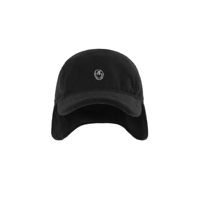 FREE RABBITⅡ Korean Trendy Brand Smiley Face Embroidery Multicolor Trapper Hats Unisex 5