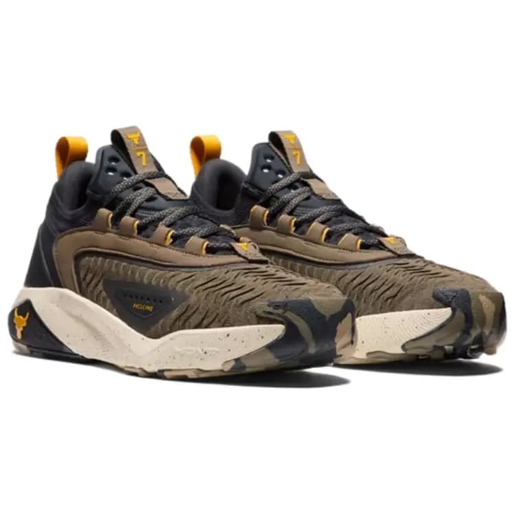 Under Armour Unisex Məşq Ayaqqabısı Qəhvəyi/Qara 3