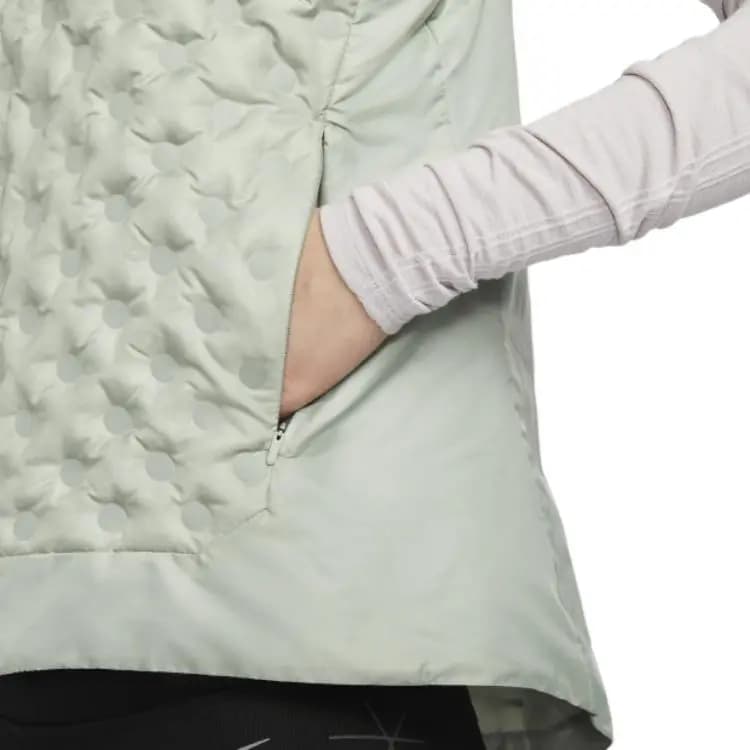 Nike THERMA-FIT ADV Repel AeroLoft Vest Women's Horizon Emerald Green 7