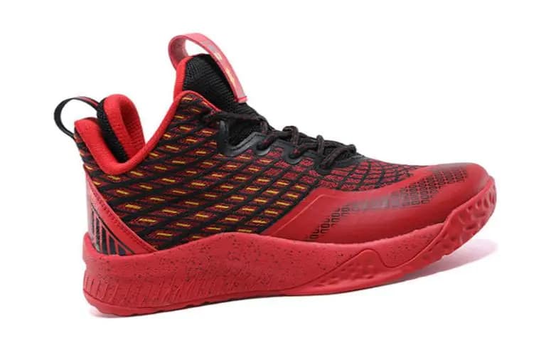 PEAK Mid-Top Basketbol Ayaqqabısı Qırmızı 2
