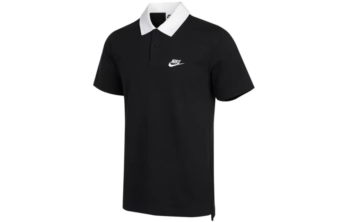 Nike Nsw Spe Ss Rugby Polo Yaxa Köynək Kişi Qara