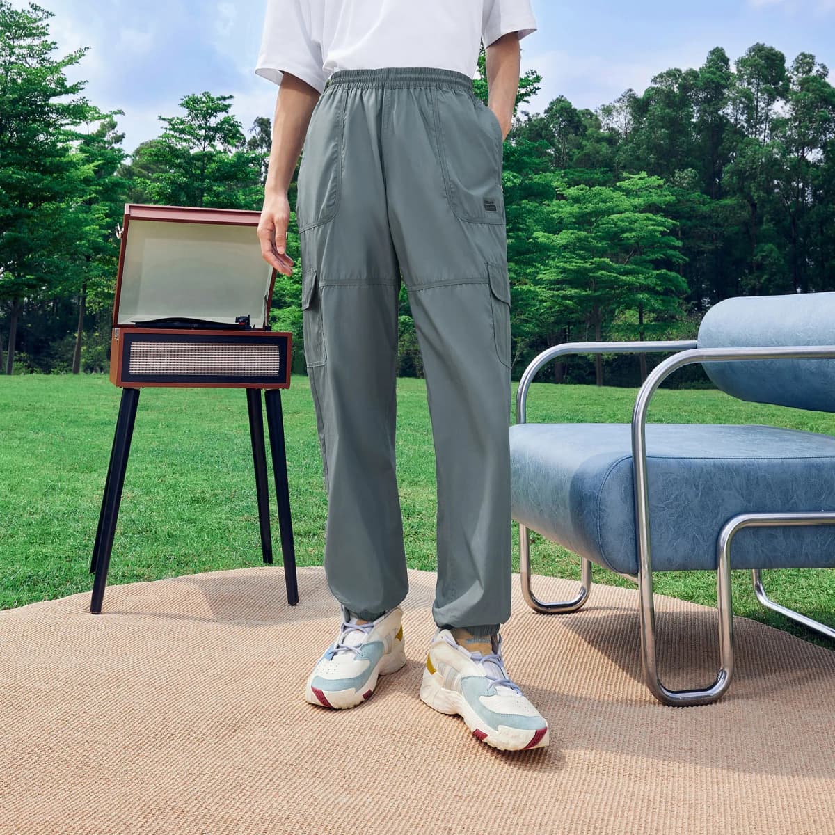 Adidas Originals FASHION TP Kişi İdman Şvarı Tünd Mavi 5