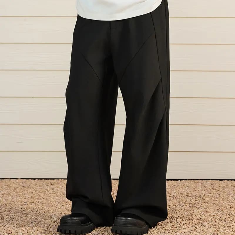 HARSH AND CRUEL Pleated Wide-Leg Şalvar Unisex 4