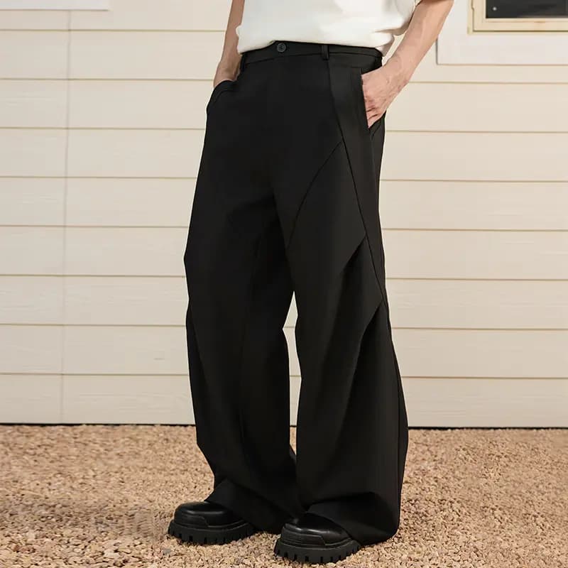 HARSH AND CRUEL Pleated Wide-Leg Şalvar Unisex 6