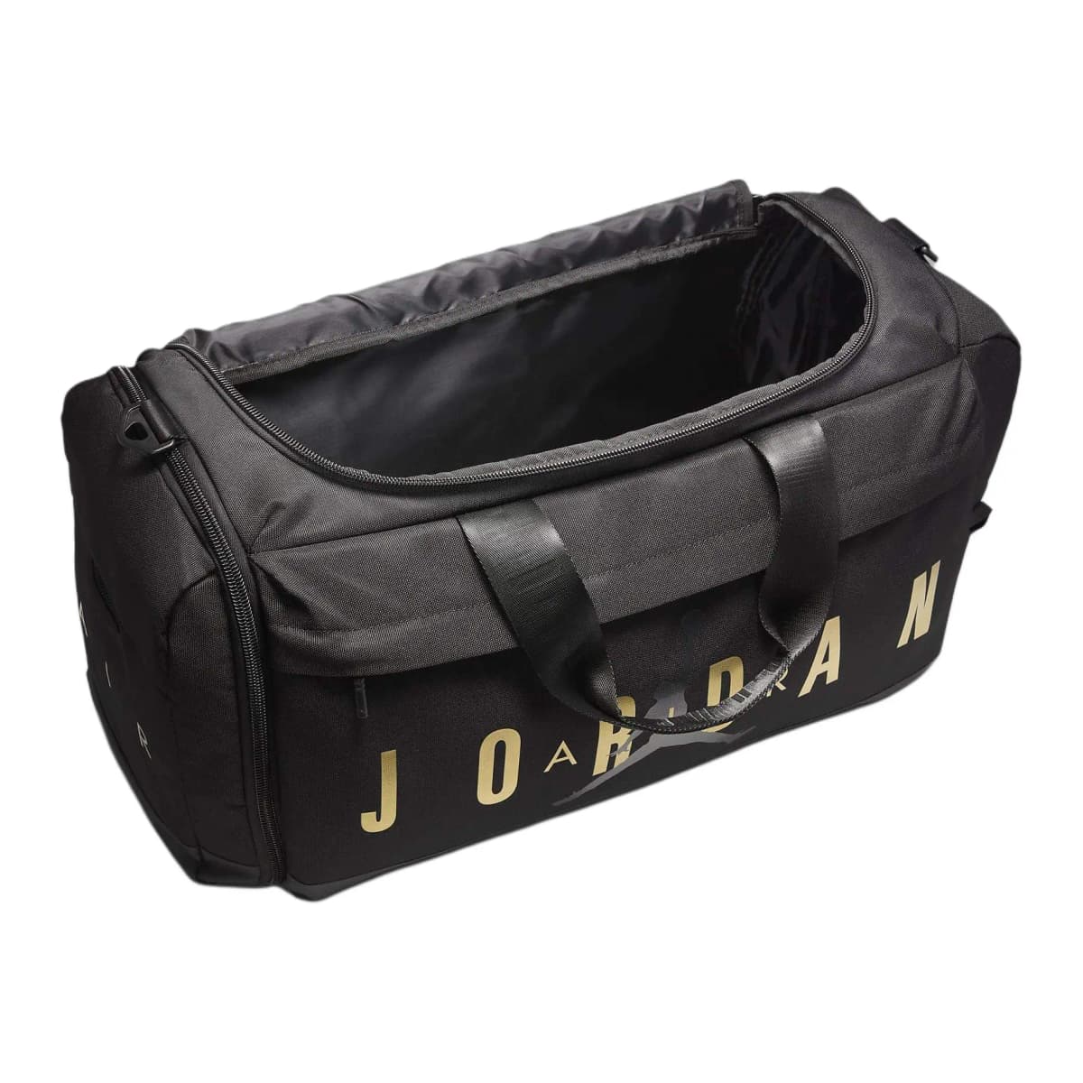 Jordan Velocity İdman Çiyin Çantası Unisex Qara/Qızılı 4