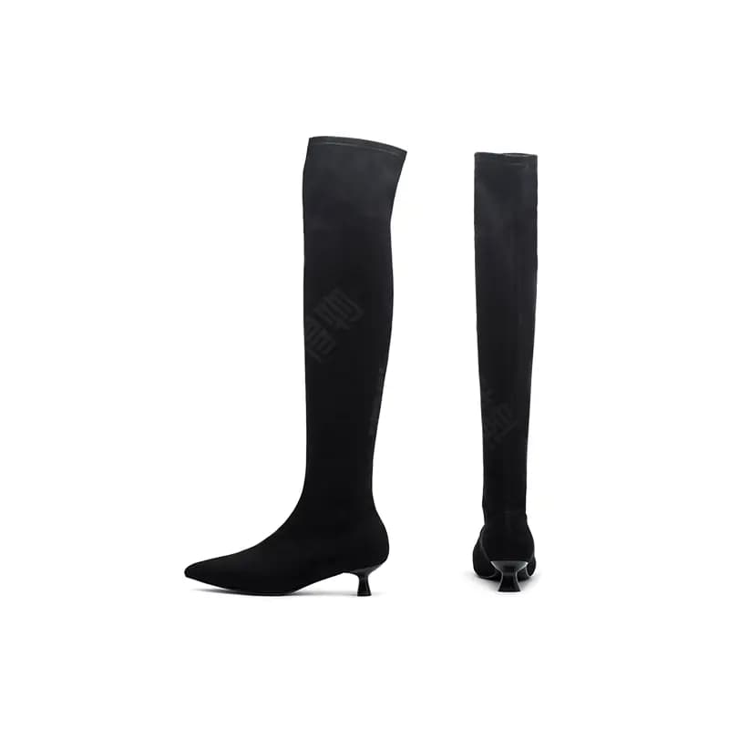 Coup De Foudre Pointed Toe Over The Knee Boots Women's 4.5cm 3
