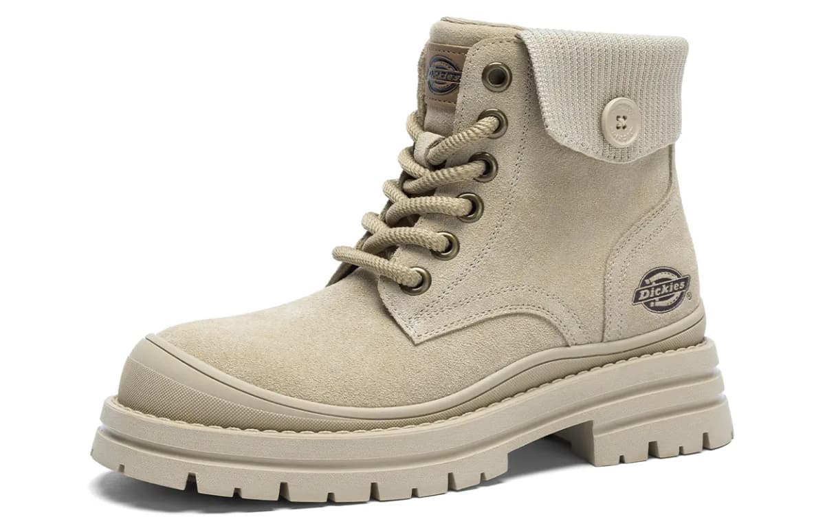 Dickies Qadın Martin Çəkmələri Bej 2
