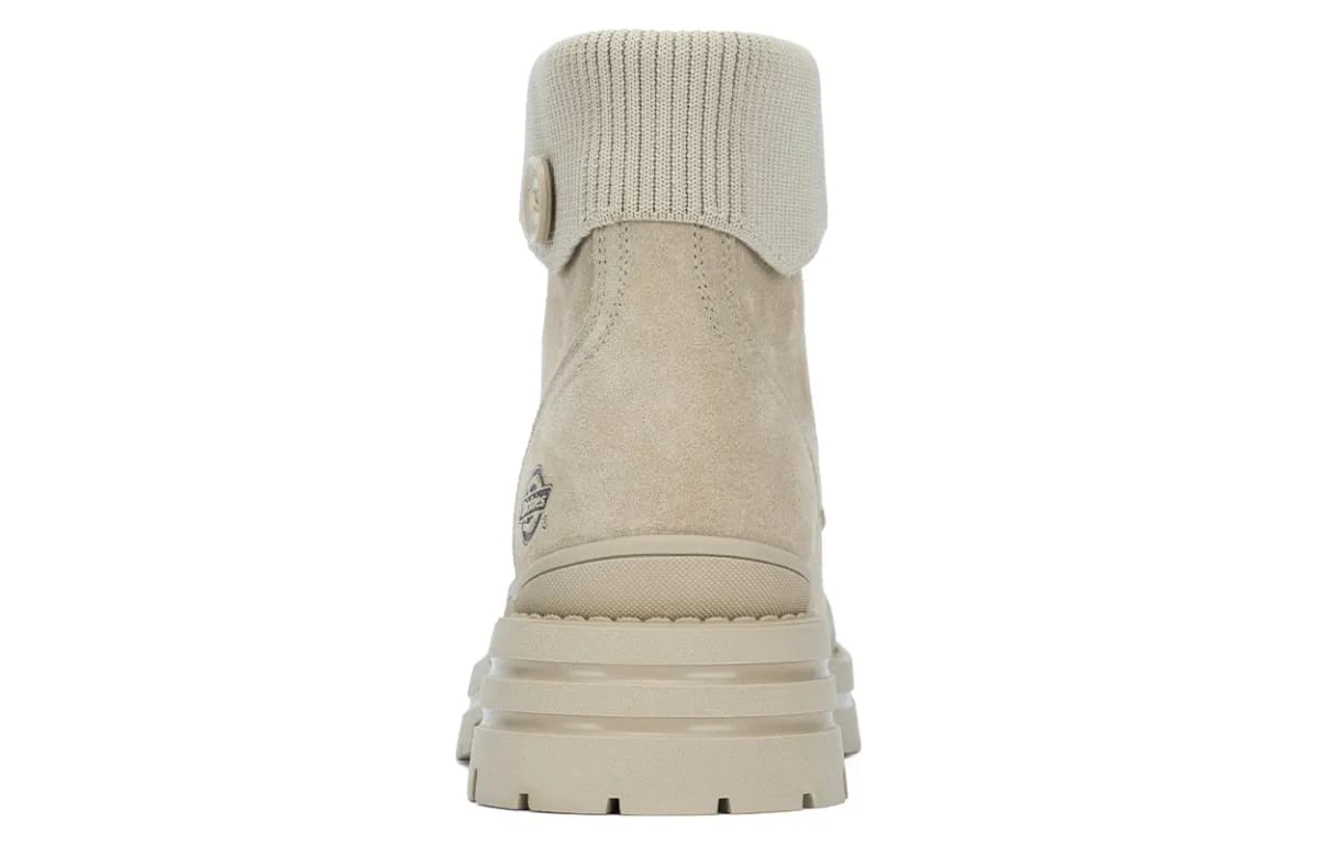 Dickies Qadın Martin Çəkmələri Bej 4