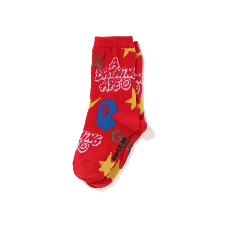 A BATHING APE Uşaq Corabı 3
