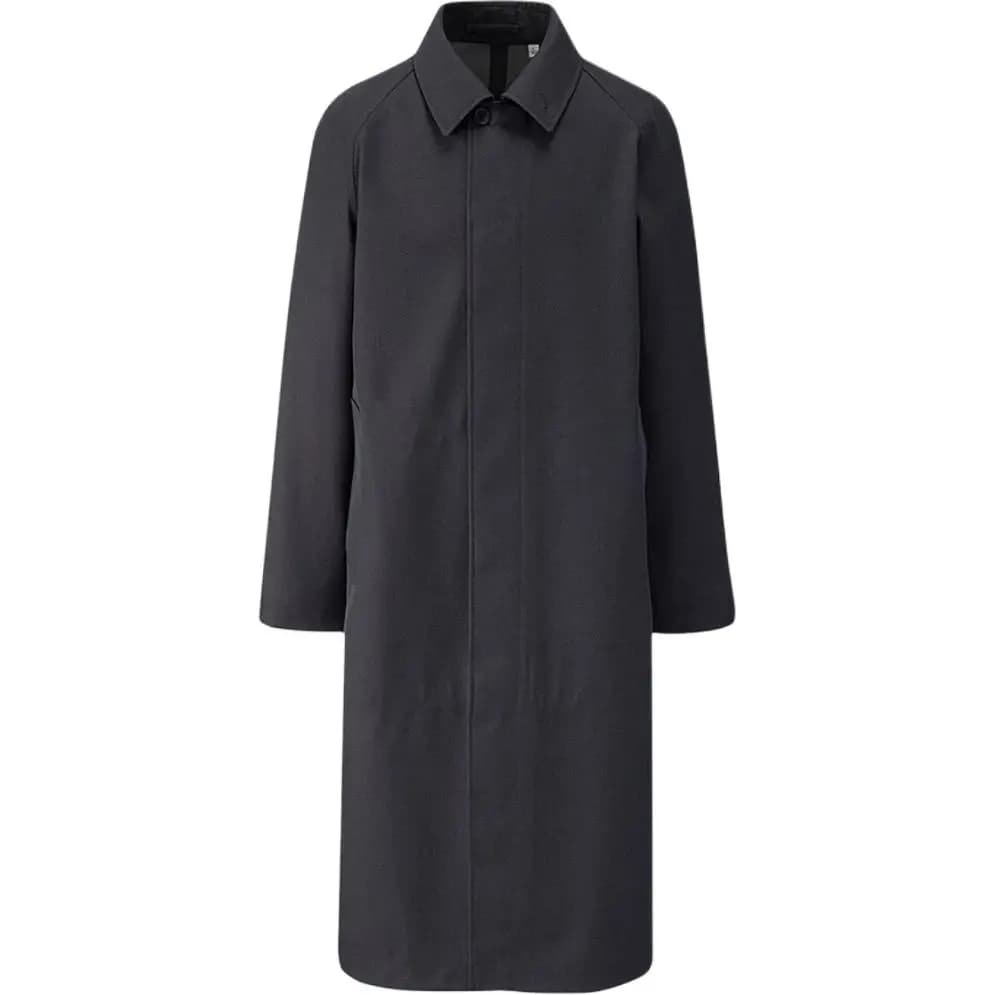 UNIQLO Kişi Trençkotu Göy