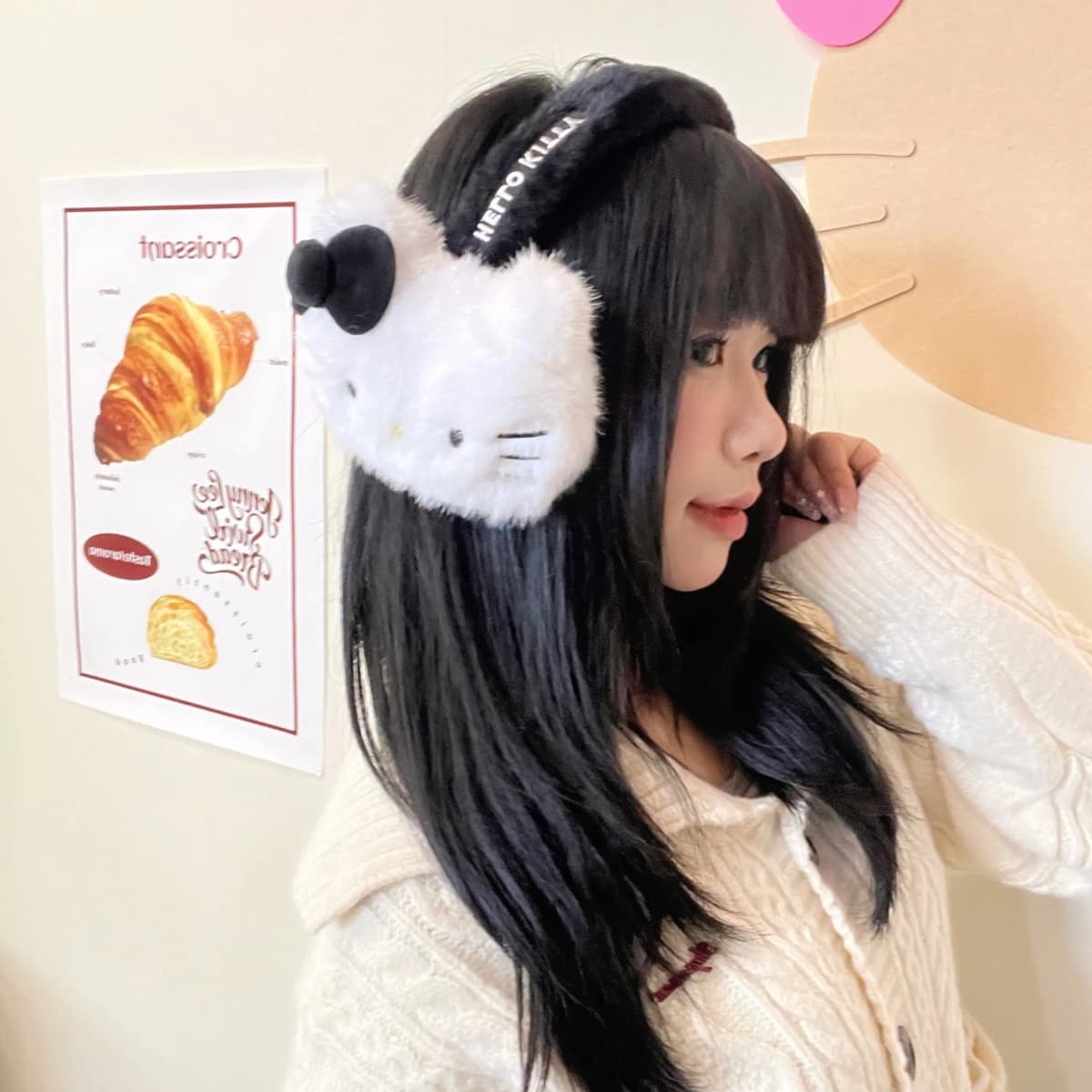 Sanrio Hello Kitty Qulaqcıq Unisex 12