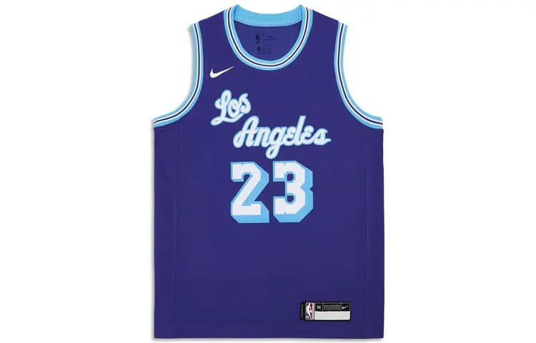 Nike NBA Los Angeles Lakers James #23 Uşaq Basketbol Maykası Göy