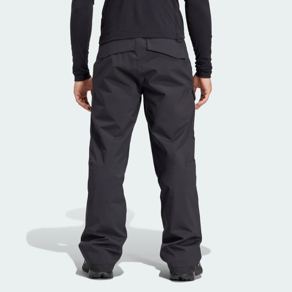 adidas XPERIOR 2L INSULATED TECH PrimaLoft Waterproof Windproof Breathable Wear-Resistant Ski Pants Men's Black/White 3