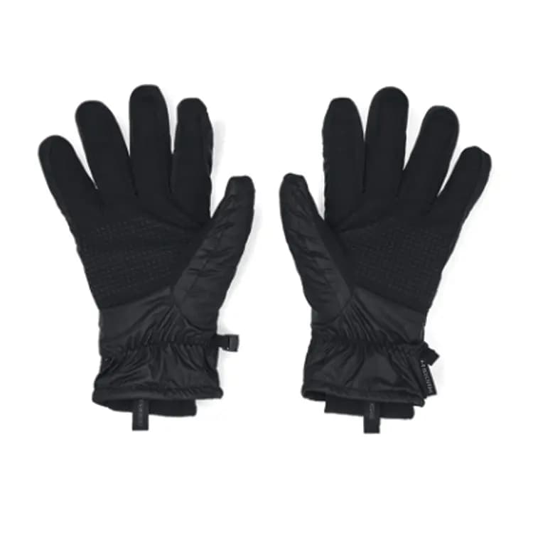 Under Armour Solid Color Design Polyester Sports Gloves Men's Black 2