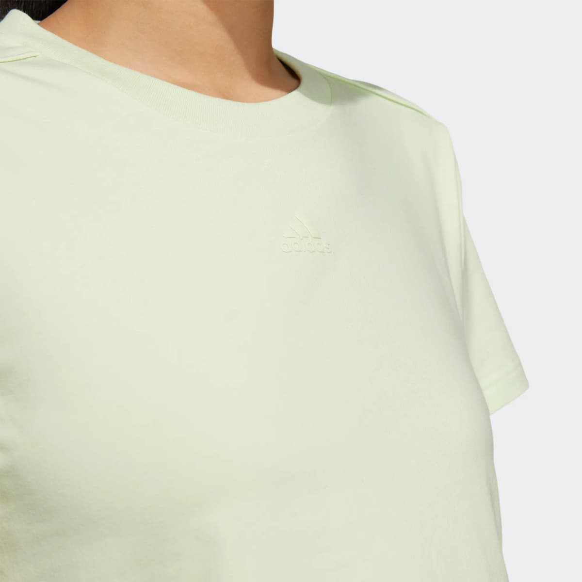 Adidas Regular T Shirt Women's Lime Green 5